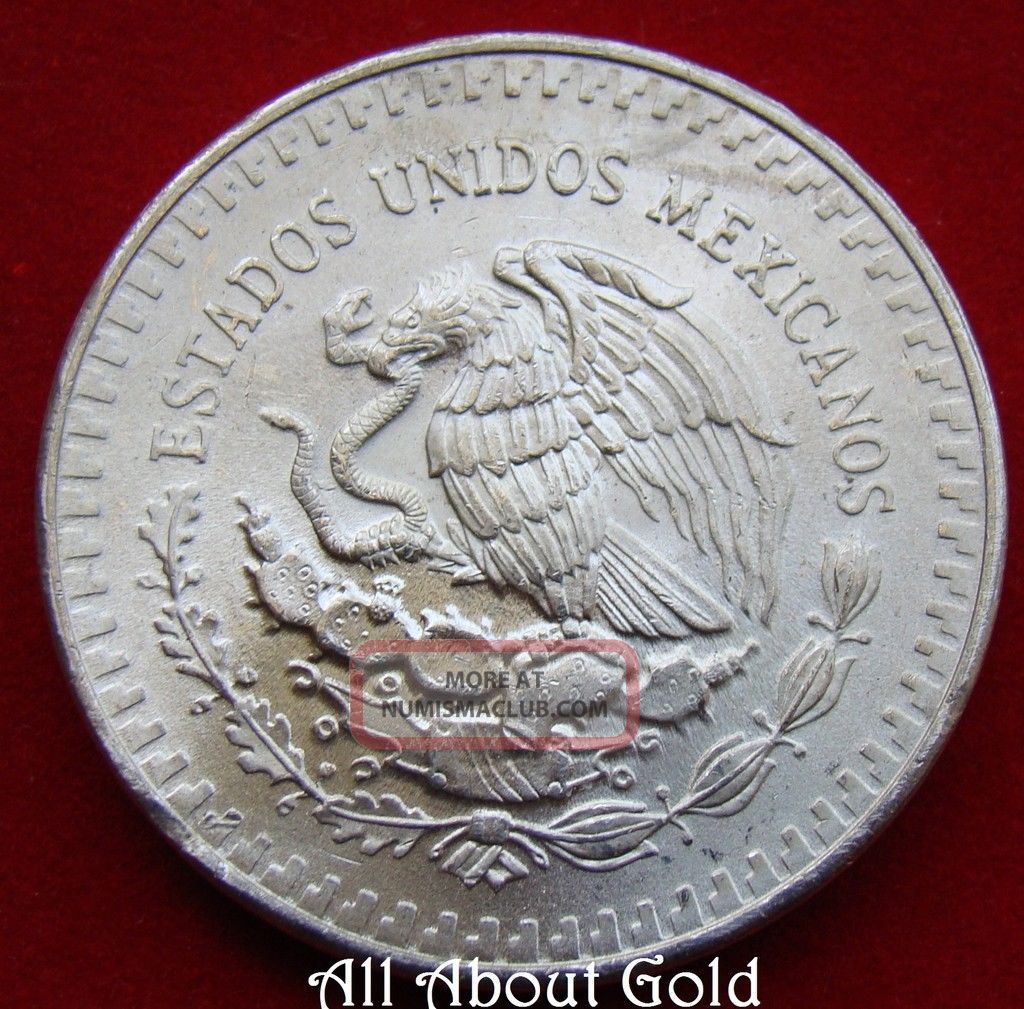 Mexico Silver Coin 1 Oz 1983 Libertad. 999 Fine Winged Victoria Eagle