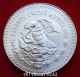 Mexico Silver Coin 1 Oz 1983 Libertad.  999 Fine Winged Victoria Eagle Snake Unc Mexico photo 3