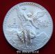 Mexico Silver Coin 1 Oz 1983 Libertad.  999 Fine Winged Victoria Eagle Snake Unc Mexico photo 8
