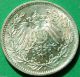 German Empire Silver Coin 1916 F 1/2 Mark Patina Germany photo 1