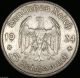 German Nazi Silver Coin 5 Rm 1934 J Garrison Church,  4 Swastikas W/d Germany photo 1