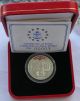 Isle Of Man 1996 Spain - 10 Years Membership 10 Euro Silver Coin,  Proof Europe photo 1