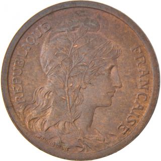 French Coin,  Iiième République,  2 Centimes Dupuis photo