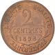 French Coin,  Iiième République,  2 Centimes Dupuis Europe photo 1