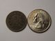 1876 Norway 2 Ore Bronze Coin Au. Europe photo 2