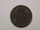 1876 Norway 2 Ore Bronze Coin Xf Europe photo 1