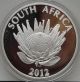 2012 South Africa Protea R1 Sterling Silver Proof Coin Easter Special Africa photo 1