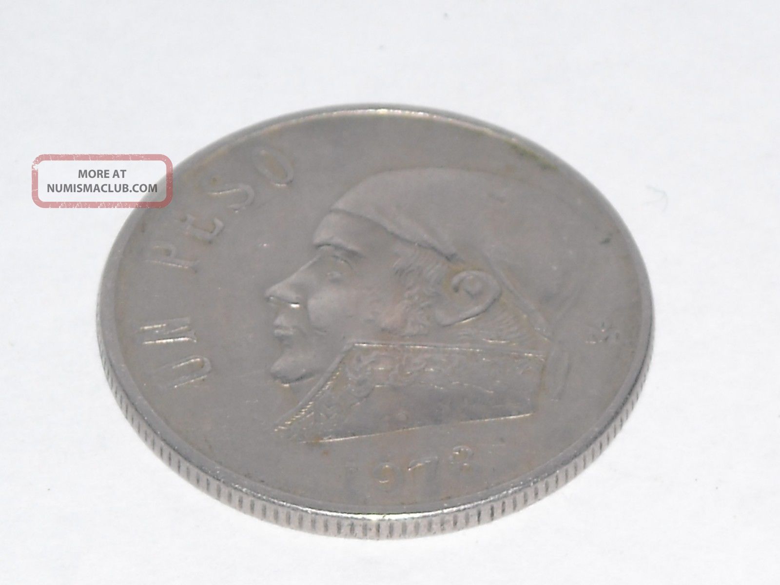 Un Peso 1978 Open 8 Coin