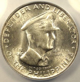 1947 - S Philippines 50c 50 Centavos Coin Anacs Ms65 photo
