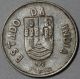 1936 Silver 1/2 Rupia India (portugal Colony) Portuguese Rupee India photo 1
