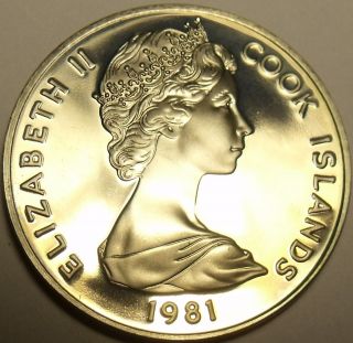 Proof Cook Islands 1981 5 Cents Wedding Of Lady Di Low Mintage photo