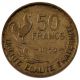 French Coin,  French Fourth Republic,  50 Francs Guiraud Europe photo 1