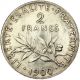 French Coin,  French Third Republic,  2 Francs Semeuse Europe photo 1