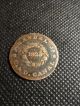 1825 J.  Randel Jr.  C & D Canal Copper Token Of Castle Co,  U.  S. Coins: World photo 1
