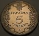 Ukraine 5 Hryven 2001 - Copper/nickel/zinc - 1100th Anniversary Poltava - Aunc Europe photo 1