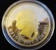 2006 Silver & Gold Proof Falkland ' S Isl 50p Crown Coin Queens 80th Birthday South America photo 1