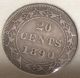 Silver 1890 Foundland 20 Cents Coin Coins: World photo 6
