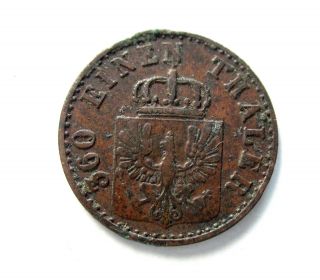Prussia Copper Pfennig 1850a photo
