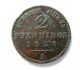Prussia Copper 2 Pfennig 1856a Germany photo 1