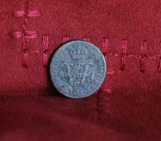 Mexico 1/4 Tlaco 1815 Copper World Coin Rare Colonial Spain Ferdinand Vii photo