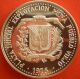1975 Dominican 10 Pesos Silver Dominicana Dominikanische Dominicaine Domenicana North & Central America photo 1