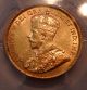 1912 $5 Gold Coin Canada,  Graded Au 58 By Pcgs (looks Ms) Luster Coins: World photo 2