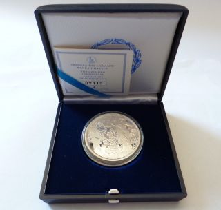 Greece 10 Euro 2006 Silver Coin Proof Olympus National Park Dias Rare photo