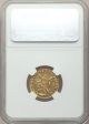 Russia 1722 Peter Two Gold Roubles Ngc Au 53 Extremely Rare Russia photo 1
