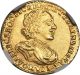 Russia 1722 Peter Two Gold Roubles Ngc Au 53 Extremely Rare Russia photo 2