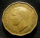 United Kingdom,  Gb.  1937 3 Pence Three - Headed ' Thrift ' Plant Planchet Error Coins: World photo 1