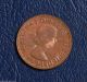 1964 Australia Half Penny Bronze Ungraded World Coin - Elizabeth Ii Australia photo 1