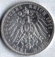Germany - Prussia Wilhelm Ii Silver 3 Mark 1911 A Xf+/ef+ Germany photo 1