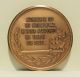 1973 David Ben Gurion Bronze Medal Made In Canada 1.  5 Inches Wide - Good Cond. Exonumia photo 1