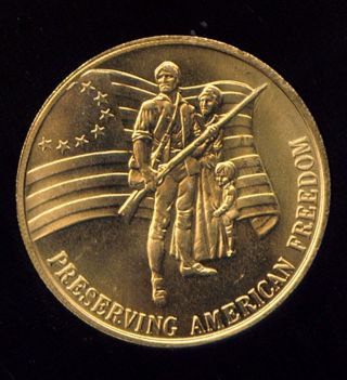 Flag Raising At Iwo Jima Medal (s569) Honoring The American Veteran photo