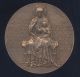 France Art Deco Notre Dame Paris Size Medal By Dropsy Christian Exonumia photo 2