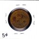 Uncataloged George Phillips,  Chicago,  Illinois 5 Cents Merchant Token Exonumia photo 1