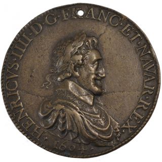 French Medals,  Henri Iv And Marie De Médicis,  Medal photo