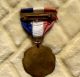 Rare Life Saving Service Of York Medal Heavy Gold Plated C 1880 - 1900 Uslss Exonumia photo 2