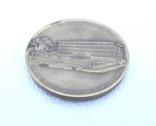 Rare Bronze Htf Town Of Hempstead N.  Y.  Town Hall Dedication 1968 Medal Medallian photo