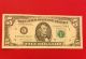 1988 Series A Frn Crisp Uncirculated Note Partial Offset Back To Front Small Size Notes photo 10