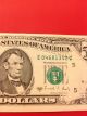 1988 Series A Frn Crisp Uncirculated Note Partial Offset Back To Front Small Size Notes photo 7
