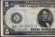 1914 $5 Large Size Federal Reserve Note - Graded By Pcgs As 20 Very Fine Large Size Notes photo 4