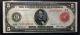 1914 $5 Fed Reserve Red Seal St Louis Note - Graded By Pmg As 25 Very Fine Large Size Notes photo 9