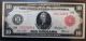1914 $10 Federal Reserve Red Seal Note - Pmg Graded As 25 Very Fine Net Large Size Notes photo 1