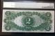 1917 $2 Legal Tender Note - Great Color & Detail - Pmg Graded As 25 Very Fine Large Size Notes photo 4