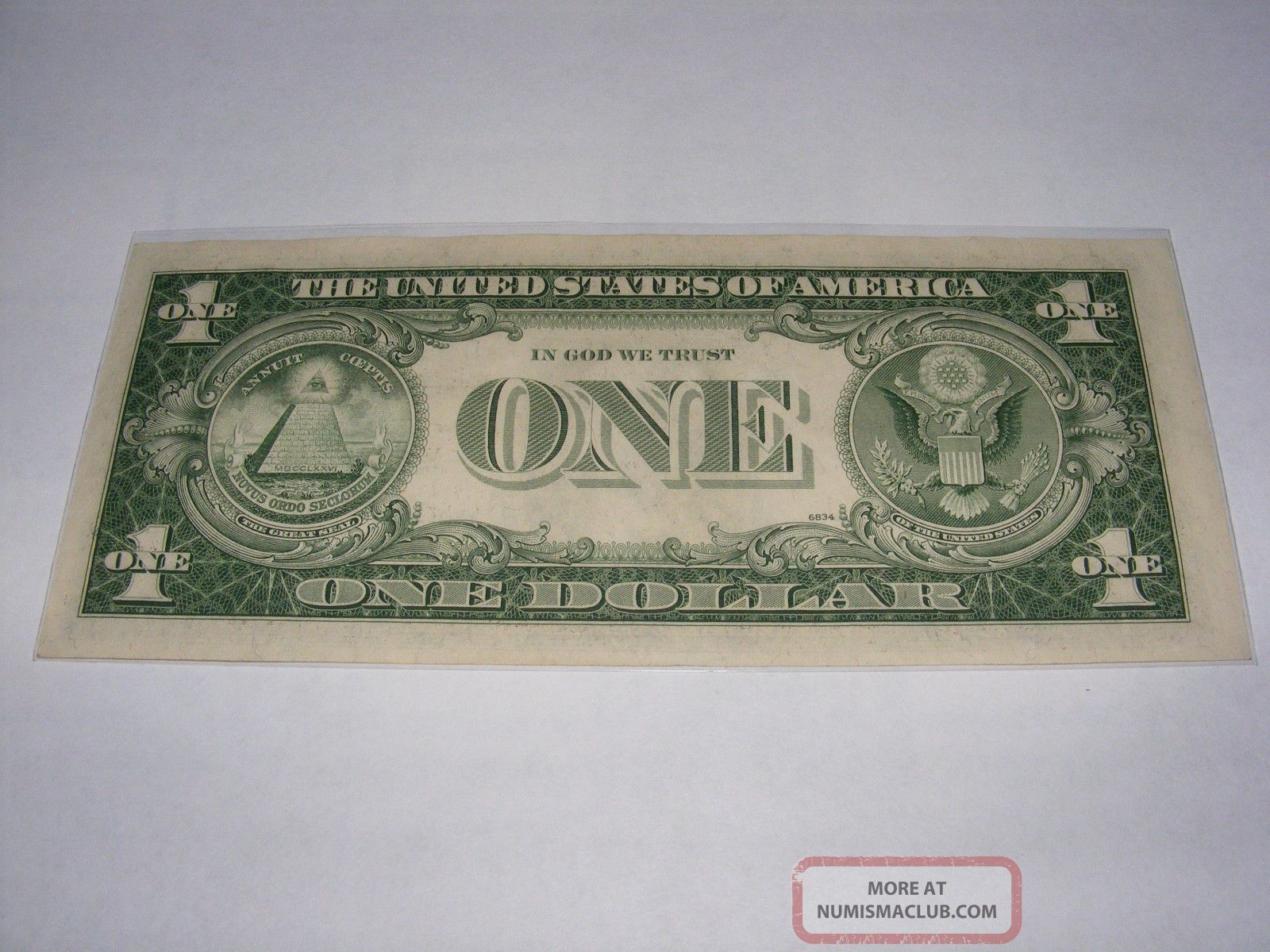 Series 1935 H $1 Silver Certificate Uncirculated (gem Quality)