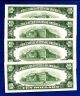 4 1950 Consecutive & Uncirculated Federal Reserve Ten Dollar Notes Small Size Notes photo 1