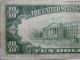1934c Ten Dollar ($10.  00) Federal Reserve B Series Note Small Size Notes photo 4