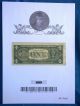 The & The Old Double Side Joseph W Barr Note One $1963 In A Brochure Small Size Notes photo 4