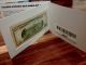 2009 $10 Frn Ten Dollar Note Three Pages Booklet Small Size Notes photo 4